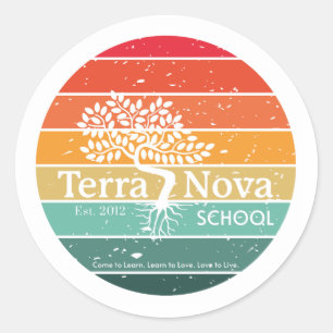 TNU Sunset Stickers