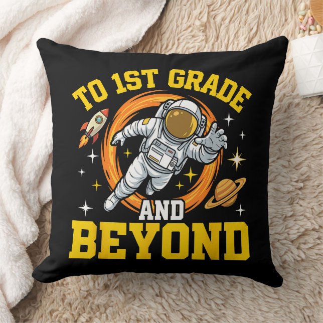 to 1st Grade and Beyond Astronaut Student Cushion (Blanket)