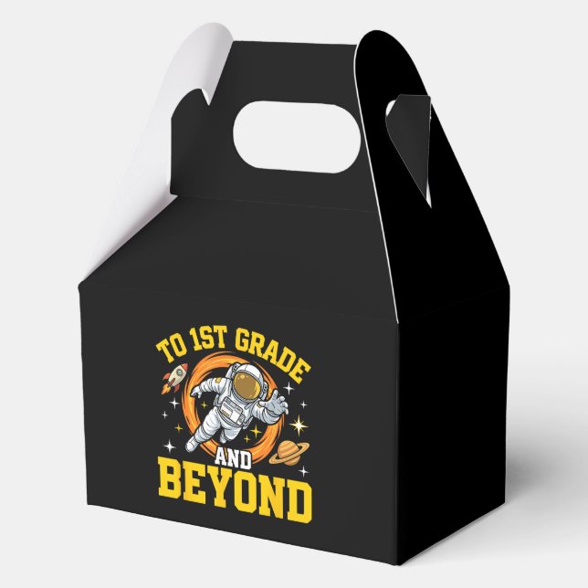 to 1st Grade and Beyond Astronaut Student Favour Box (Front)