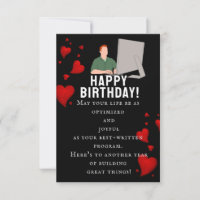 To a brilliant software engineer's birthday
