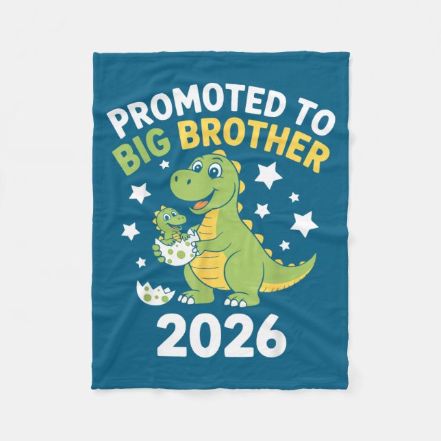 To A Going Big Brother Promoted Big Fleece Blanket (Front)