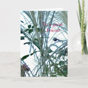 To a great Friend Card