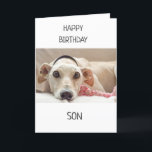 TO A GREAT SON ON BIRTHDAY! CARD<br><div class="desc">THANK U FOR STOPPING BY ONE OF MY EIGHT STORES!!!!</div>