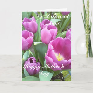 To A Special Aunt, Happy Mother's Day Card