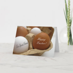 To a Special Friend Happy Easter Holiday Card