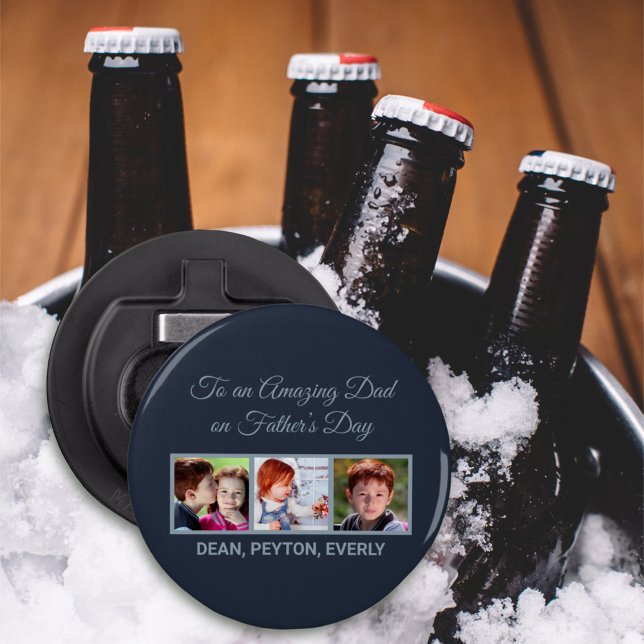 To an Amazing Dad on Father’s Day Photo Bottle Opener (Creator Uploaded)