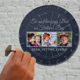 To an Amazing Dad on Father’s Day Photo Dartboard