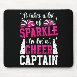 To Be A Cheer Captain Cheerleader Captain Mouse Pad