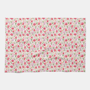 To Be A Flower, You Must Endure The Rain Tea Towel
