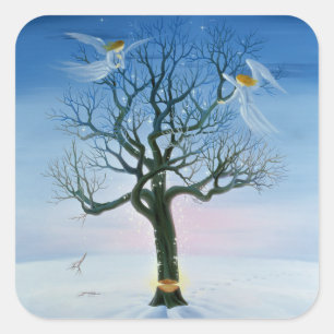 To Be Born Again 2000 Square Sticker
