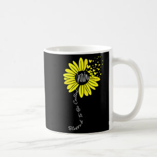 To Be Called Grandma Mothers Day Sunflower Family Coffee Mug