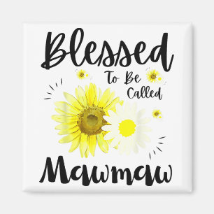 To Be Called Mawmaw Women Floral Cute Mothers Day  Magnet