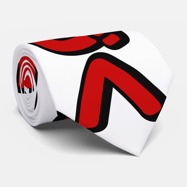 To Be Continued つづく Japanese Katakana Language Tie (Rolled)