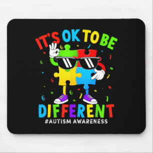 to Be Different for Mum Kids Women Autism Mouse Pad