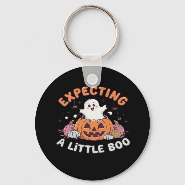 To Be Expecting Little Boo Key Ring (Front)