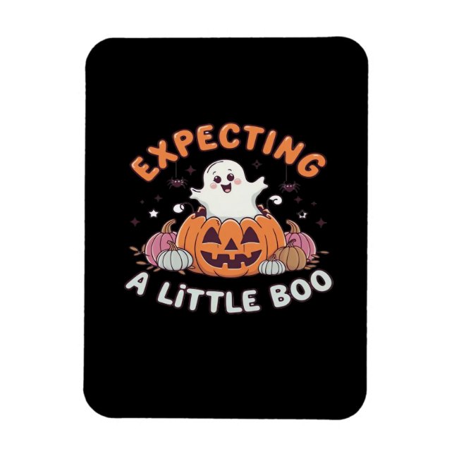 To Be Expecting Little Boo Magnet (Vertical)