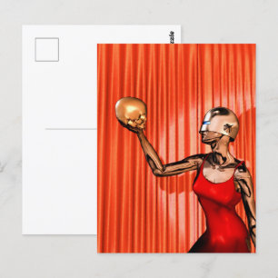 to be or not to be postcard