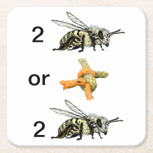To be or not to be square paper coaster