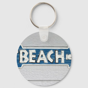 To Beach Key Ring