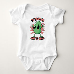 To bean or not to bean baby bodysuit
