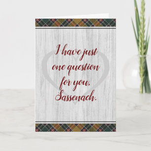 "To Bed or To Sleep?" Valentine Card