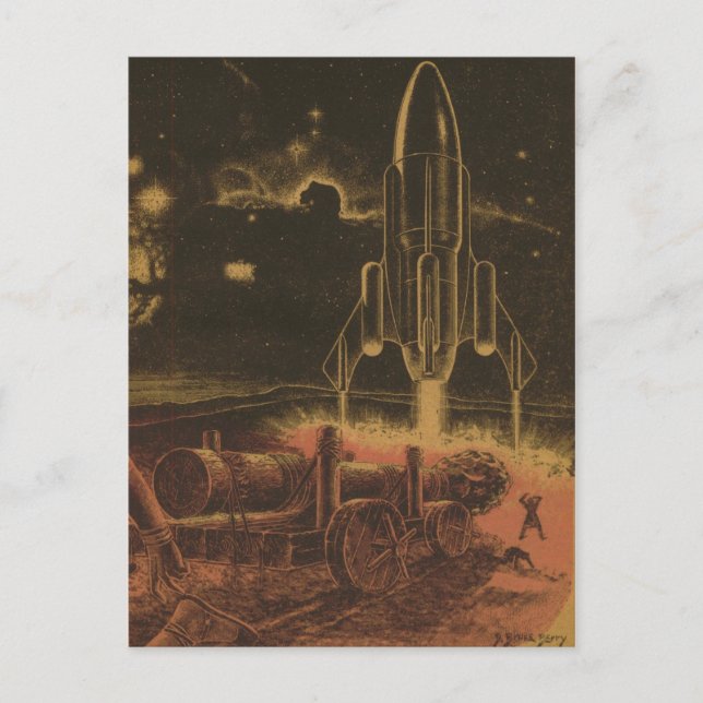 To Boldly Go Postcard (Front)