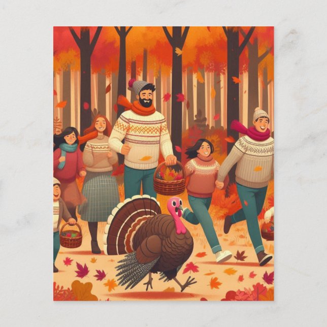 To catch a turkey (Back)