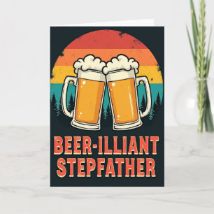 To Dad Retro Beverage Toast Card