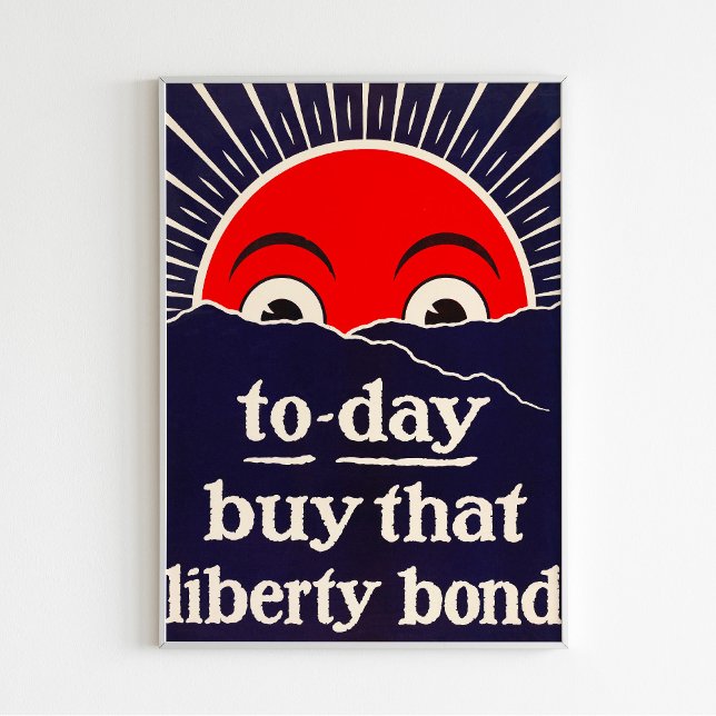 To-Day Buy That Liberty Bond Vintage Poster (Creator Uploaded)