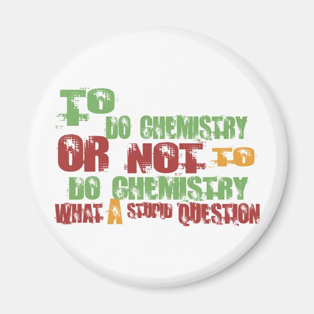 To Do Chemistry Magnet (Front)