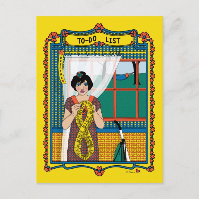 To-Do List_B_ Postcard (Front)