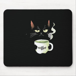 To-do List Drink Coffee Stay Awake Repeat Black Ca Mouse Pad