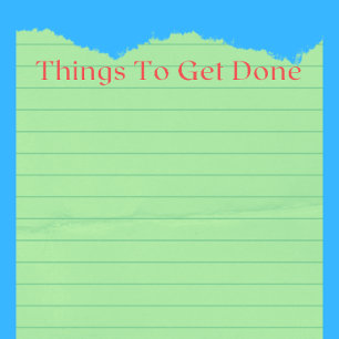 To Do List Modern Checklist  Post-it Notes