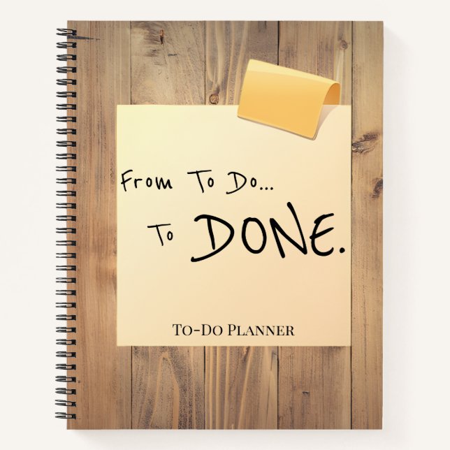 To Do List Notebook Organiser (Front)