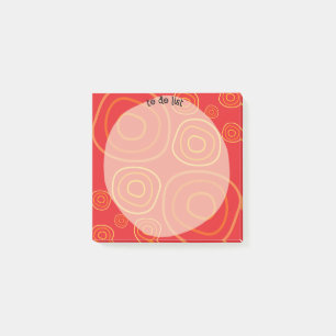 To Do List Personalised Post-it Notes