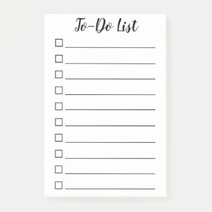 To-do List Post-it Notes