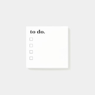 To Do Modern Post-it Note Design