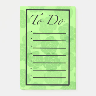 To Do Rounded Succulents  Post-it Notes