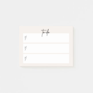 “To-Do” Sticky Note – Minimal Neutral Design