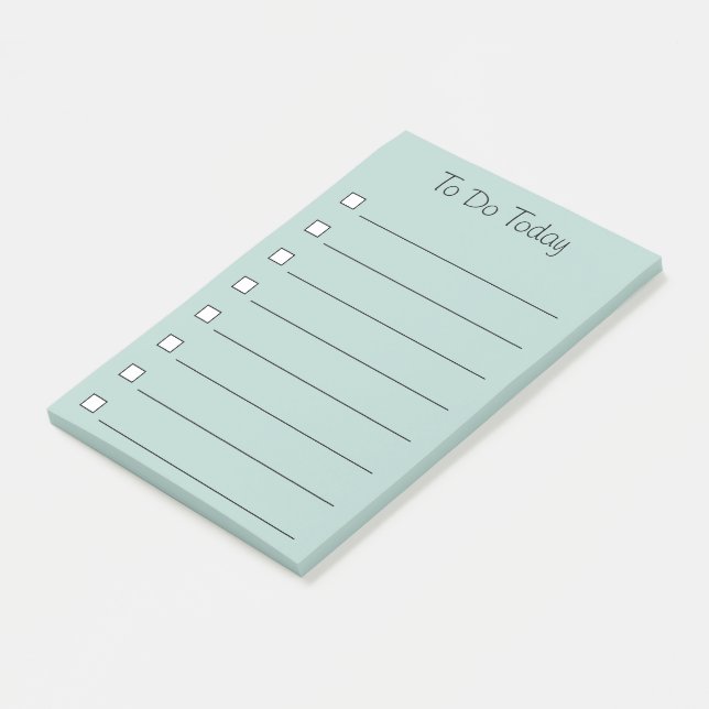To Do Today - Post It Notes (Angled)