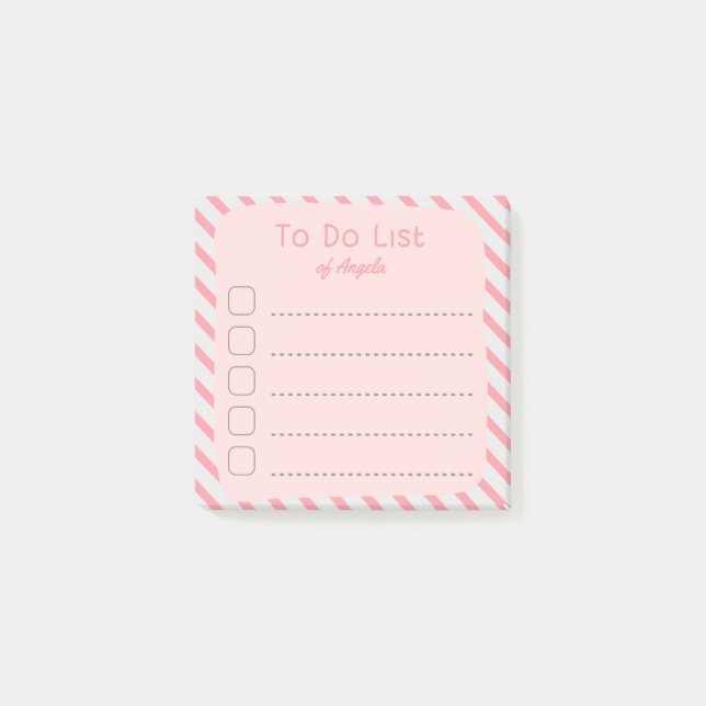 to dolist Post-It® Notes, 3" x 3" Post-it Notes (Front)