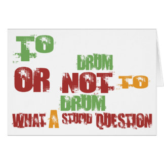 To Drum