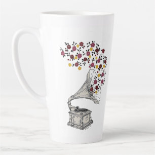 to enjoy every moment in peace. latte mug