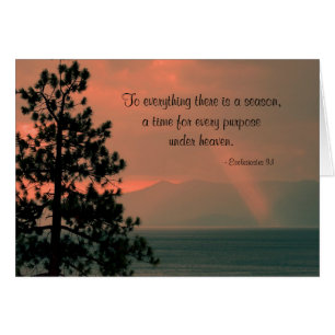 To Everything There is a Season, Blank Inside