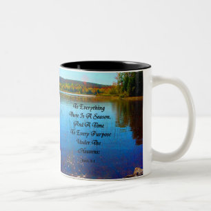 To Everything There is a Season Two-Tone Coffee Mug