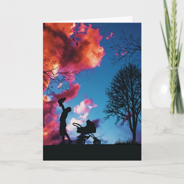 To father from daughter card (Front)