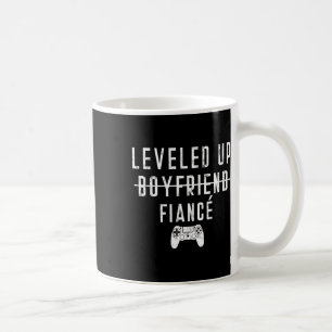 To Fiance Level Levelled Levelling Up Video Game Coffee Mug