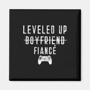 To Fiance Level Levelled Levelling Up Video Game  Magnet