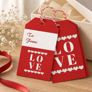 To & From LOVE Gift Tag