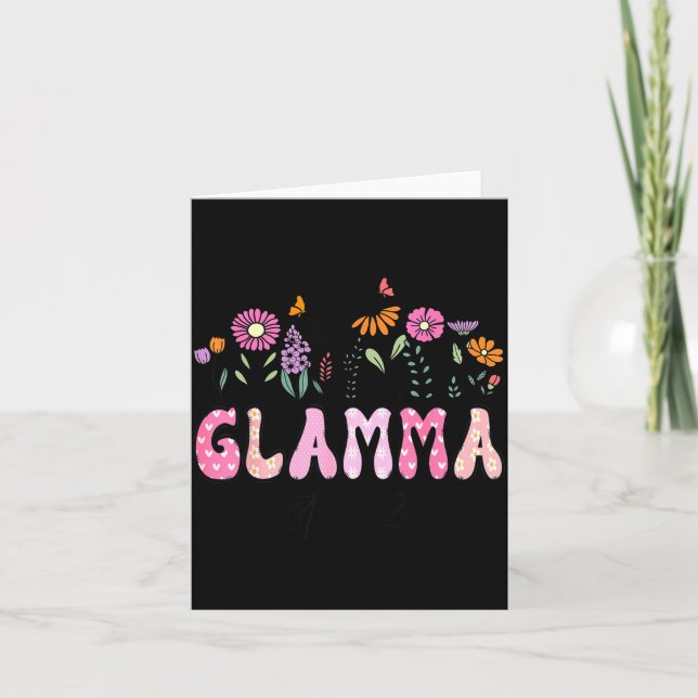 To Glamma Est Pink Wildflower Promoted Card (Front)